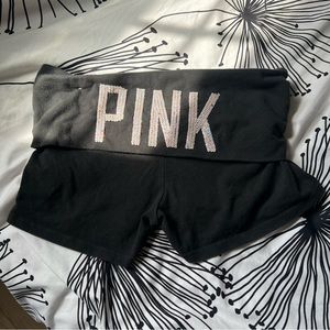 Y2K PINK Sequin Shorts